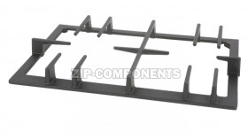 Металлическая решетка для конфорок для встраиваемых газовых варочных панелей, черная Bosch 11015074
