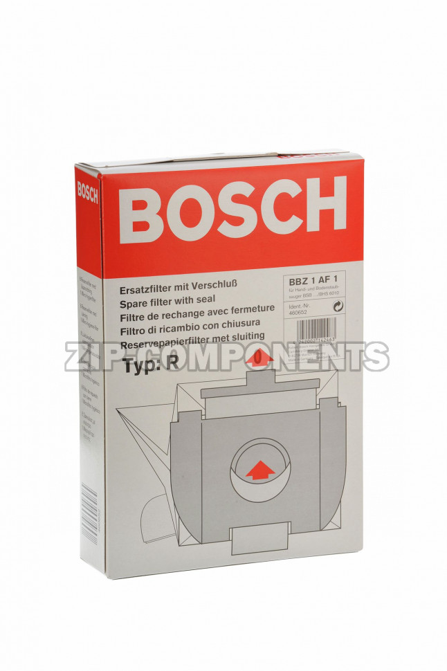 Мешки-пылесборники тип &quot;R&quot; для пылесоса Bosch 00460652